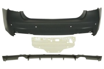 Rear bumper M PREF PDC set two pipes BMW 3 F30 F31 F80 SDN 10 11 06 19
