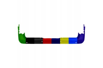 Rear bumper version with PDC mount 6 dark grey MERCEDES VITO CLASS