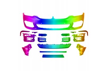 Front bumper M PACKAGE BMW 5 G30 G31 G38 F90 02 17 04 20 Part manufacturer Blic