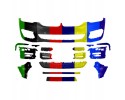Front bumper M PACKAGE BMW 5 G30 G31 G38 F90 02 17 04 20 Catalog number of the part 5510 00 0068900KP