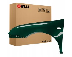 BLU Mudguard VW BORA LC6M left green 98 05 1J front