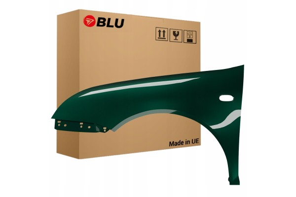 BLU Mudguard VW BORA LC6M left green 98 05 1J front