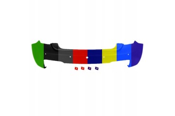 Rear bumper M PACKAGE 4 PDC BMW 1 F20 F21 11 10 03 15 Part manufacturer Blic