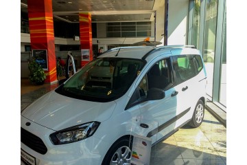 Roof rails Ford Transit Courier 2014 Color silver