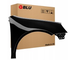 BLU Mudguard VW GOLF V 5 LC9Z right black 03 09 front hatchback