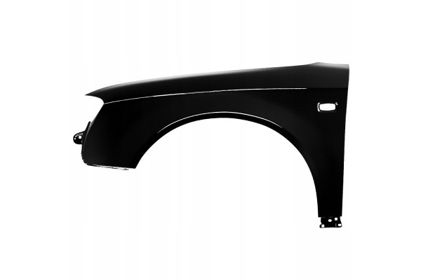 BLU Mudguard AUDI A4 B7 LZ9Y left black 04 08 front Packaging status original
