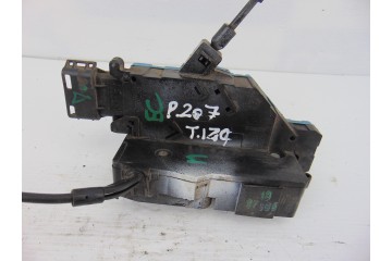 6 PIN CERRADURA PUERTA TRASERA IZQUIERDA PEUGEOT 207