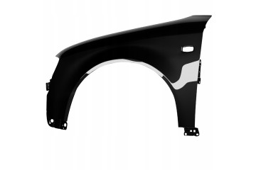 BLU Mudguard AUDI A4 B6 LZ9W left black 00 04 front galvanized Catalog number of the part 48581720