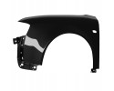 BLU Mudguard AUDI A4 B6 LZ9W left black 00 04 front galvanized Part manufacturer BLU