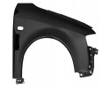 BLU Mudguard AUDI A4 B6 LZ9W left black 00 04 front galvanized Installation side front left