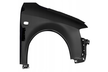 BLU Mudguard AUDI A4 B6 LZ9W left black 00 04 front galvanized Installation side front left