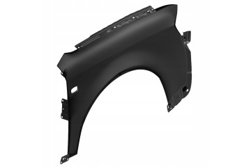 BLU Mudguard AUDI A4 B6 LZ9W left black 00 04 front galvanized Car type passenger cars
