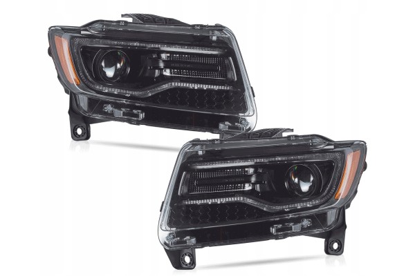 Headlights Lamp set Vland Led Lift look Jeep Grand Cherokee WK2 2010 2013 Catalog number of the part YAA DQ 0509 2B32C 3
