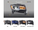 Headlights Lamp set Vland Led Lift look Jeep Grand Cherokee WK2 2010 2013 Version European