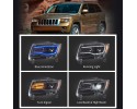 Headlights Lamp set Vland Led Lift look Jeep Grand Cherokee WK2 2010 2013 Product weight with unit packaging 20 kg