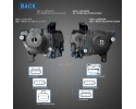 Headlights Lamp set Vland Led Lift look Jeep Grand Cherokee WK2 2010 2013 Additional information adjustment motors included bulb