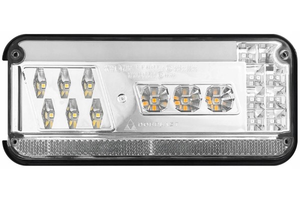 SET OF REAR LED LAMPS FOR TRAILER WIRING 9 5M 7PIN TRAILER Installation side left right