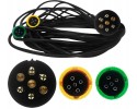 Kit de Luces LED para Remolque con Arnés de Cableado de 9,5 m y Conec
