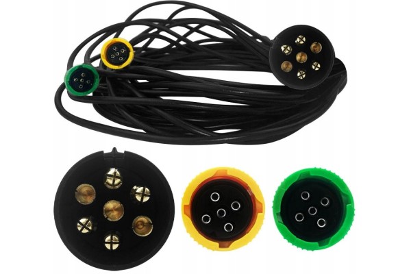Kit de Luces LED para Remolque con Arnés de Cableado de 9,5 m y Conec