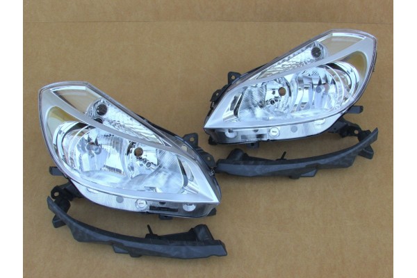 HEADLIGHTS RENAULT CLIO III 3 2005 2008