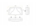 LED rear lamps bayonet 6 PIN 6 functions left right lamp set lamps rear Part manufacturer Fristom