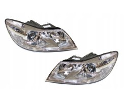 SET OF HEADLIGHTS SKODA OCTAVIA II 2008 2013