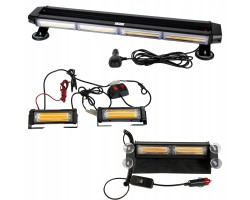 STROBE WARNING LAMP orange ROOF BEAM GLASS DUMMY