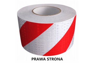 Reflective tape 100mm 50m contour warning oblique bevel stripes