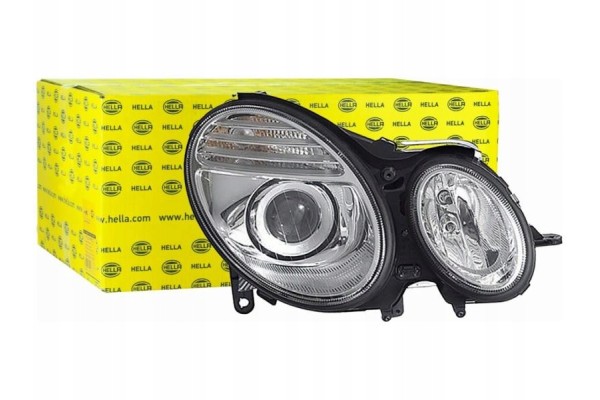 Headlight HELLA 1ZT009 260 681 Catalog number of the original MERCEDES BENZ 211 820 52 61 MERCEDES BENZ 211 820 52 6164 MERCEDES
