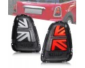 Vland Full LED Tail Lights Set Union Tuning Black for Mini Cooper R56 R57 R58 R59