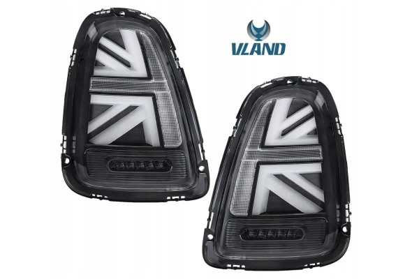 Vland Full LED Tail Lights Set Union Tuning Black for Mini Cooper R56 R57 R58 R59 Catalog number of the part 1206298