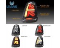 Vland Full LED Tail Lights Set Union Tuning Black for Mini Cooper R56 R57 R58 R59 Part manufacturer Diederichs