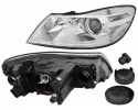 SKODA OCTAVIA 2008 2012 HEADLIGHT LAMP LEFT HELLA 1Z1941015F