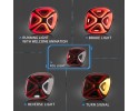Rear Lamp Set Vland Full Led Neon Tuning Smart Fortwo III 3 in 453 14 19 Installation side left right