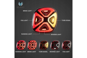 Rear Lamp Set Vland Full Led Neon Tuning Smart Fortwo III 3 in 453 14 19 EAN GTIN 4052355725646
