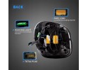 Juego de Luces Traseras Izquierda y Derecha para Mercedes Smart Coupe/