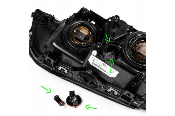 HEADLAMP HEADLIGHT 1EL008 053 511 HELLA Installation side left