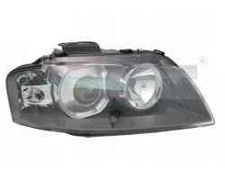 Faro delantero TYC 20-11685-05-2 para Audi A3 II 2003-2005 derecho