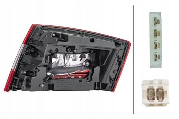 Multifunctional rear lamp 2SK012 881 051 Installation side left