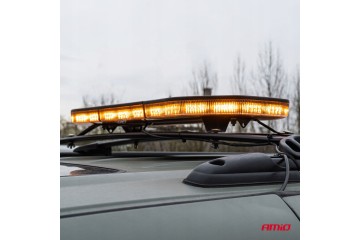 LED warning beam 51 functions 117cm approval R65 R10 12 24V AMiO 033 Batteries included no