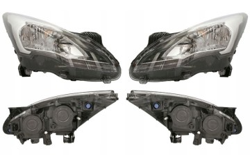 HEADLIGHT LAMP LEFT PEUGEOT 3008 5008 13 VALEO Additional information adjustment motors included