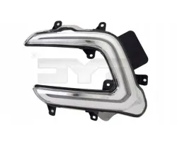 Luz diurna TYC 12-0429-00-2 para Renault Captur derecha