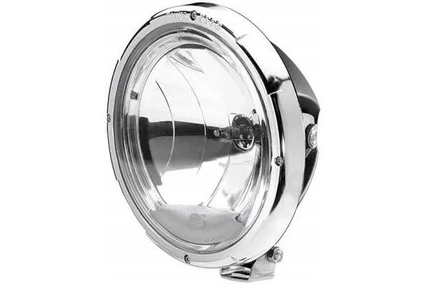 Headlight Hella Rallye 3003 Chrome CELIS white glass LED position Packaging status original
