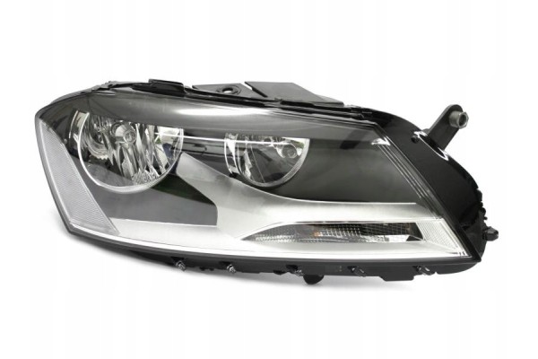 Faros delanteros Valeo 044502 para VW Passat 08.10-12.15 Halógeno H7 