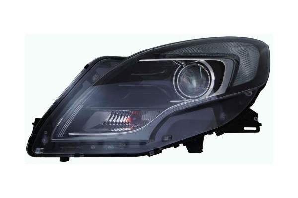 OPEL ZAFIRA 2012 HEADLIGHT LAMP LEFT BLACK Car type cargo vans