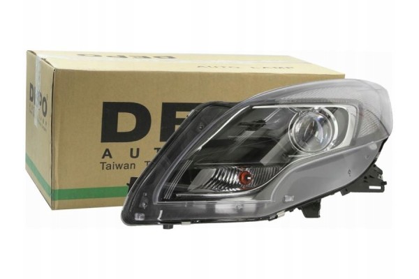 OPEL ZAFIRA 2012 HEADLIGHT LAMP LEFT BLACK Catalog number of the original OPEL 1216710