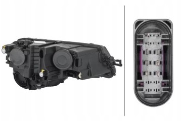 Headlamp 1EG 354 855 091 HEL Installation side left