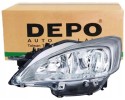 HEADLAMP Left PEUGEOT 508 2010 2014 H7 H7 Quality of parts according to GVO P replacement with original quality