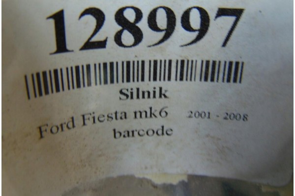Motor Ford Fiesta MK6 1.25 16V FUJB