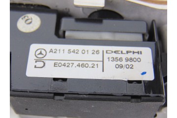 A2116802136 GUARNECIDOS PALANCA CAMBIO MERCEDES-BENZ CLASE E (BM 211) BERLINA